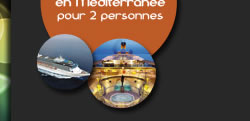 2 Croisières en Méditérranée pour 2 personnes